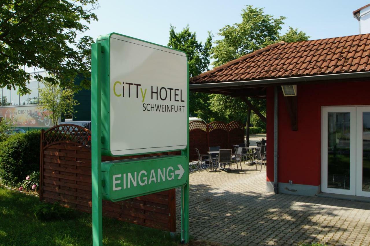 Citty Hotel 施韦因福特 外观 照片